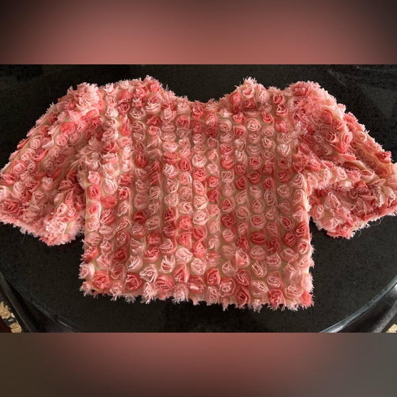 Born short-sleeve rose jacket - Picture 9 of 9